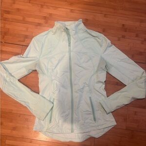 Lululemon Scuba Jacket - Mint Green; size 8